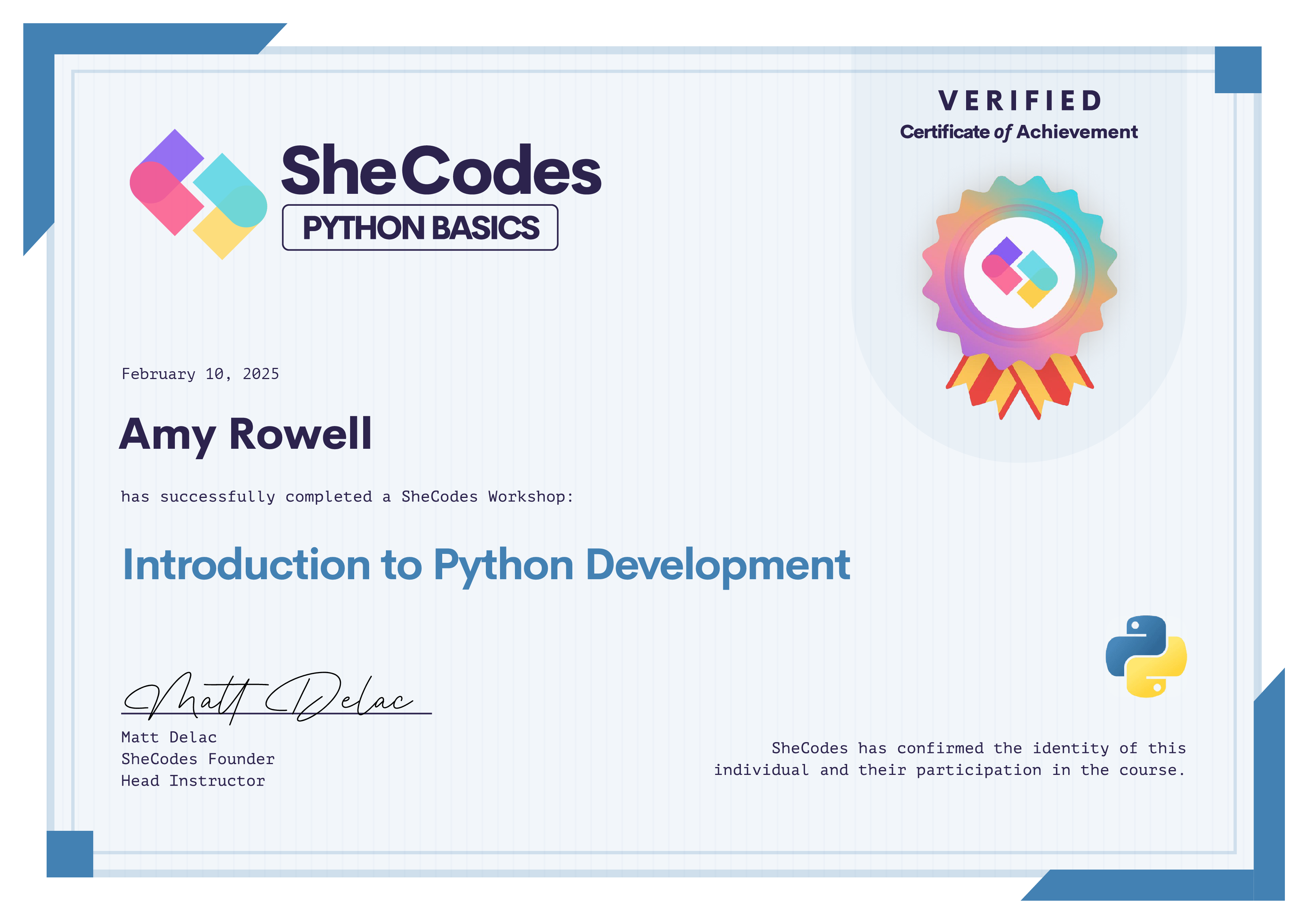 Introduction to Python Development