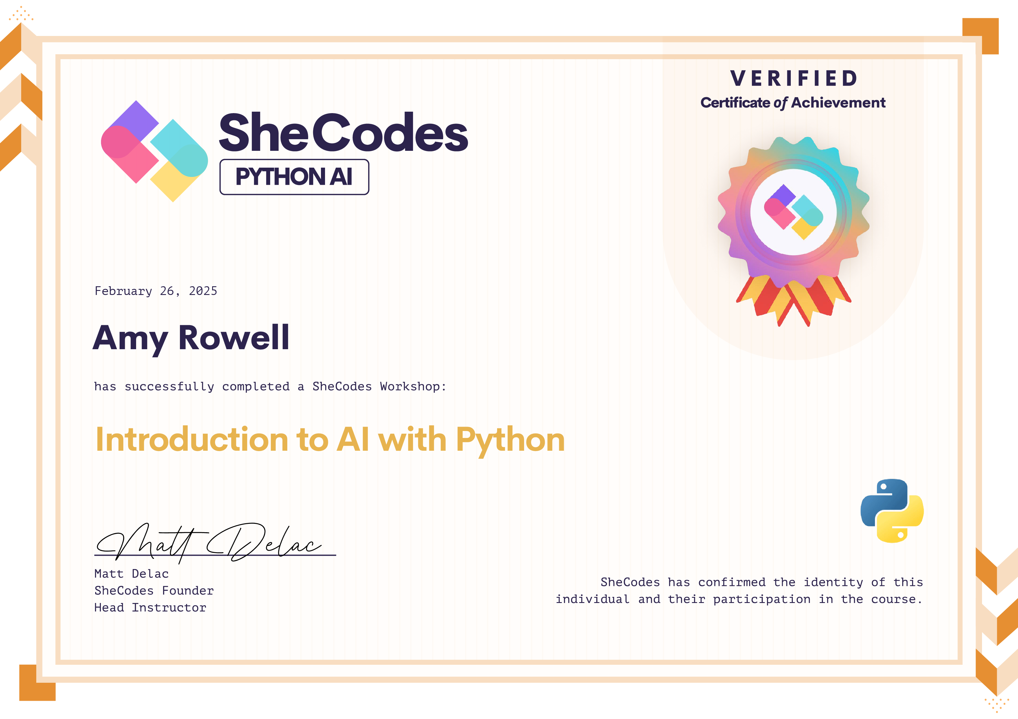Introduction to AI with Python