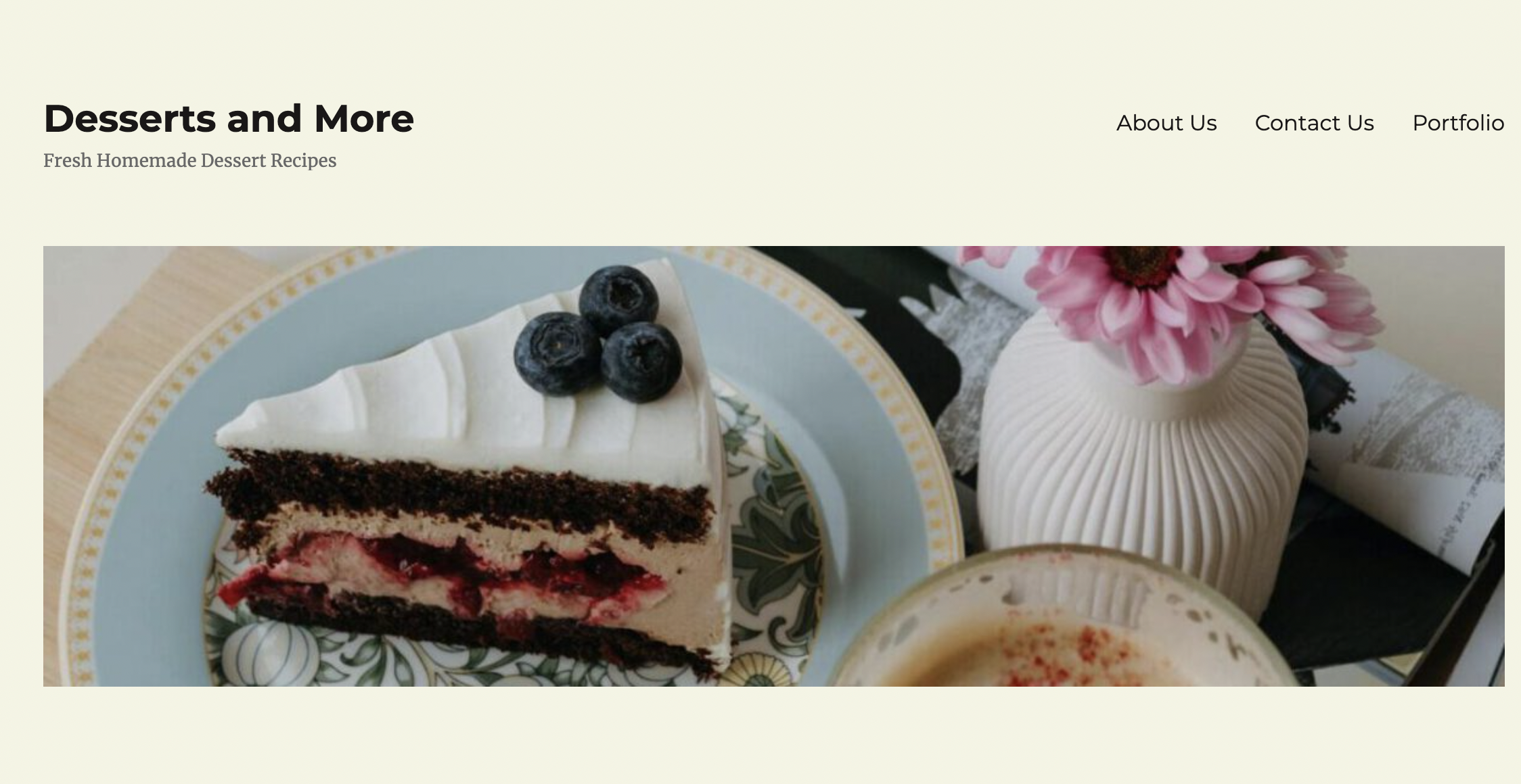 Example project of a WordPress site for a small bakery.